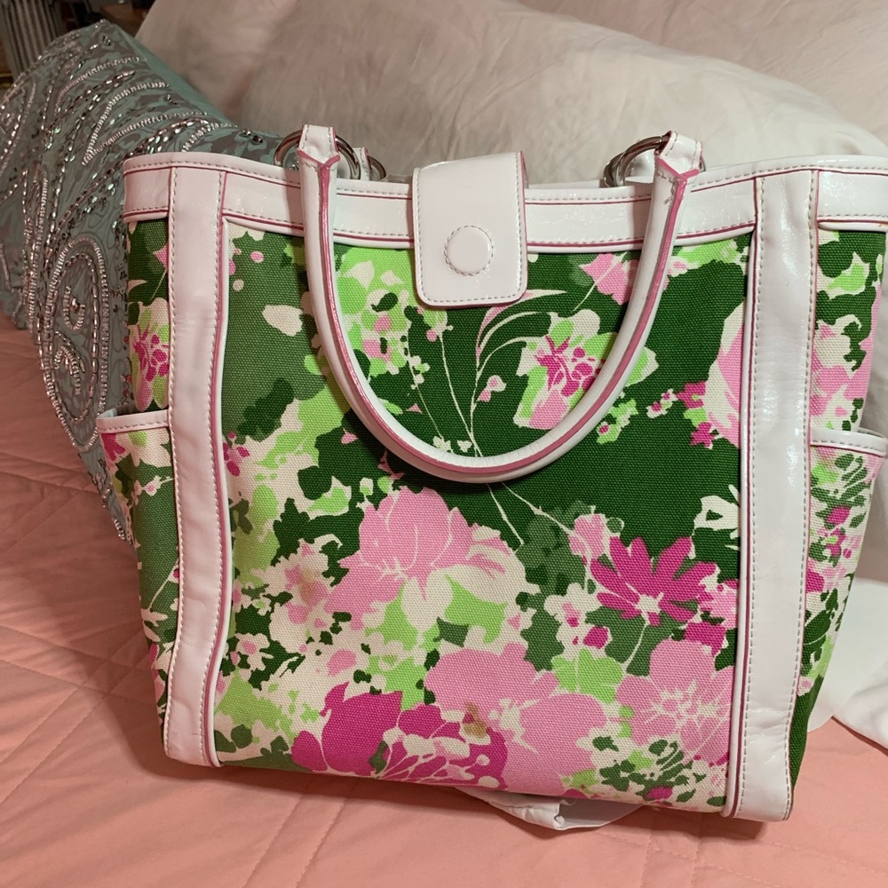 Talbots Floral Purse
